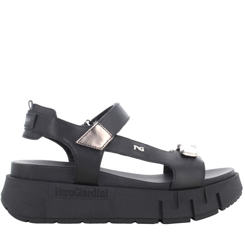 Nero giardini sandali donna - nero,