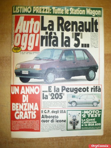 Auto oggi anno n - anno, ii