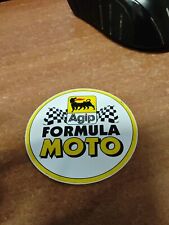 ADESIVO VINTAGE AGIP. FORMULAMOTO