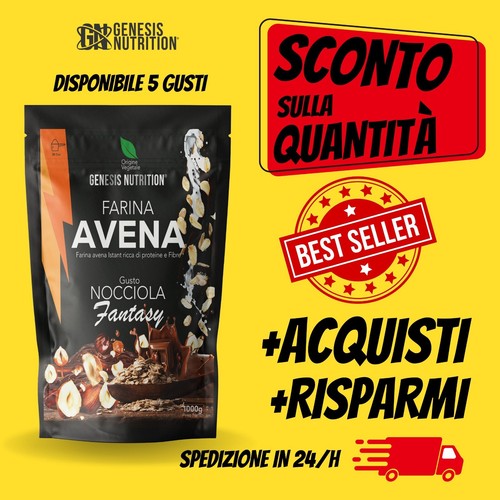 Farina avena aromatizzata