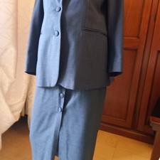 TAILLEUR con gonna "M.D.N." giacca tg 48 gonna tg 46 in fresco lana