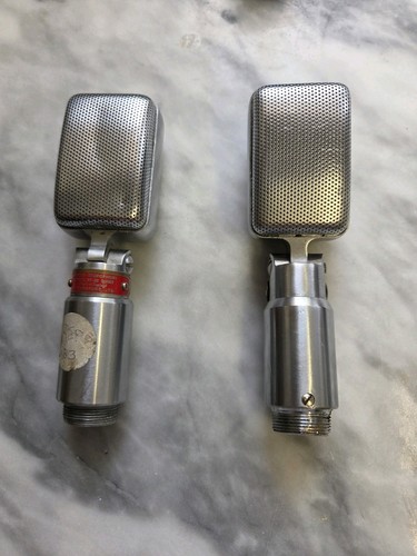 Rara coppia microfoni nastro - microfoni, a