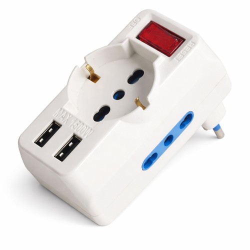 Multipresa adattatore con - adattatore,