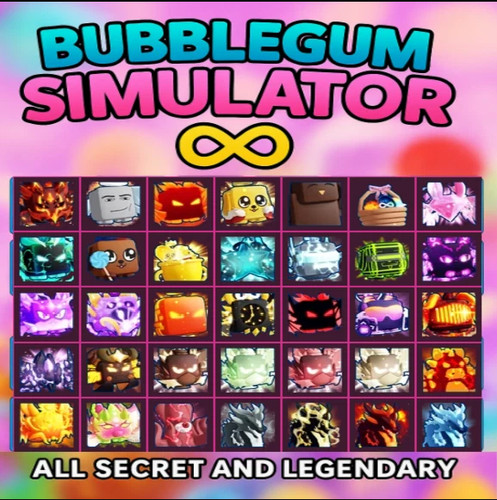 Bubble gum simulator - bubble, infinity
