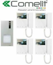 KIT VIDEOCITOFONO 4 FAMIGLIE 2