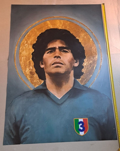 Poster maradona napoli - maradona,