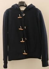 ALCOTT montgomery/cardigan giubbotto. Blu scuro vintage - nuovo senza etichette.