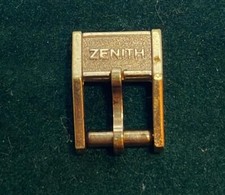 FIBBIA ZENITH ACCIAIO LAMINATO ORO GIALLO 7 MM