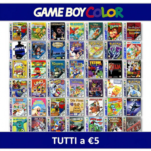 Nintendo game boy color - game, gbc