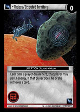 Phobos/Disputed Territory    - Nowhere to Hide - Wars TCG
