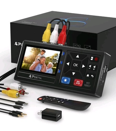 Portta convertitore vhs a - convertitore,