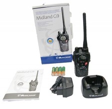 RICETRASMETTITORE MIDLAND G9 LPD PMR WATERPROOF WALKIE TALKIE BIBANDA VER EXP 5W