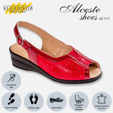 Sandalo Donna Traforato