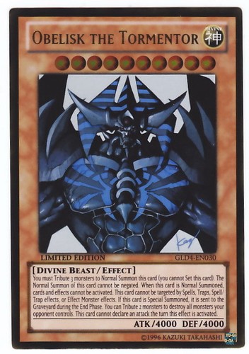 Yugioh obelisco del - yugioh,