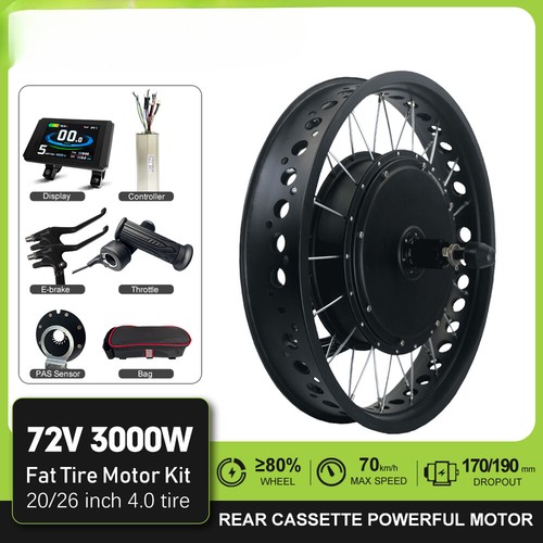 Kit ebike 72v - 72v, 26