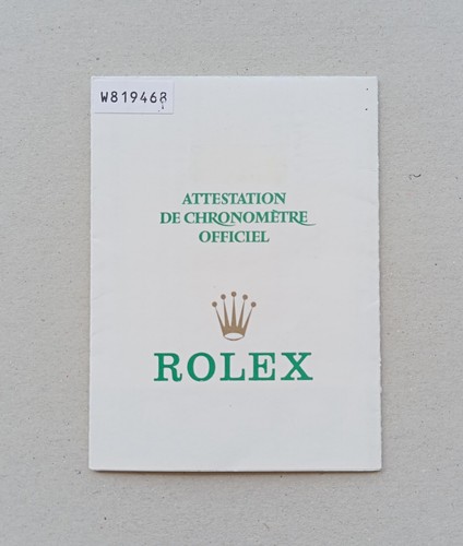 Rolex guarantee warranty paper - guarantee,