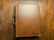 Valigetta 24 ore rigida in pelle - combinazione Cagiva di Giovanni Castiglioni