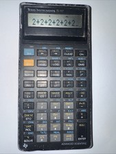 Texas Instruments TI-68 Calcolatrice Scientifica Avanzata Usata Funzionante