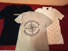 Lotto 3 T-shirt Guess, H&M, Tezenis