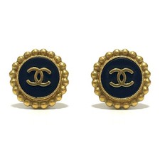 Orecchini rotondi chanel 94a - orecchini,
