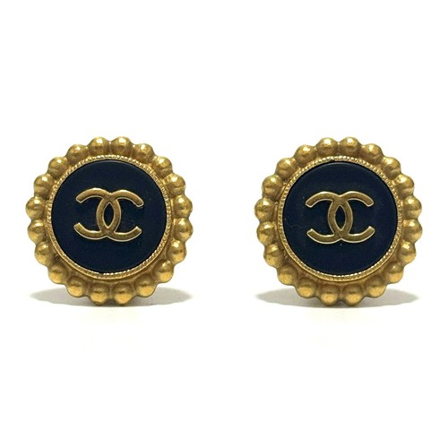 Orecchini rotondi chanel 94a - orecchini,