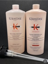 Kerastase Bain Hydra Fortifiant 1000ML + Fondente Genesis 1000ML Kerastase con Pompa
