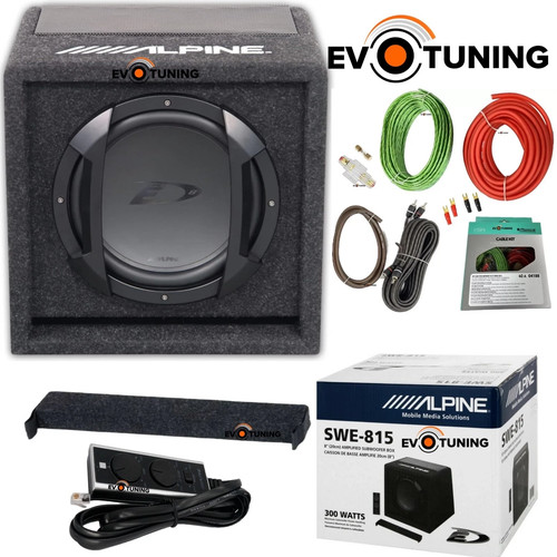Subwoofer alpine swe 815 sub - alpine, swe-815