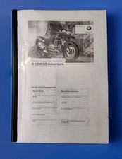 libro uso e manutenzione BMW R 1200 GS ADVENTURE 