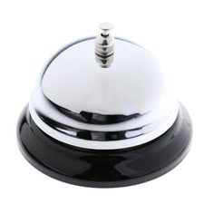 Campanello Da Tavolo Lucido In Metallo Per Reception In Albergo Hotel Ristorante