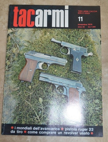 Rivista tacarmi mensile tac - tacarmi,