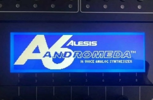 Alesis andromeda display - a6,