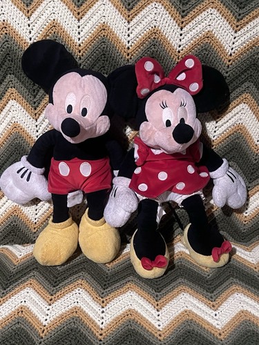 Mickey and minnie - and, plush