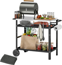 Carrello Barbecue Con Piano in