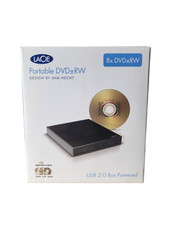 LaCie DVD+-RW portatile con