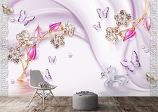 3D Kristall Schmetterling