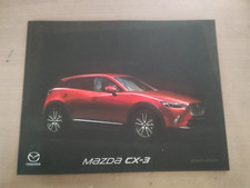 Mazda CX-3 anno 2017 Brochure Concessionario