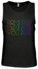 Canotta uomo come out - out,