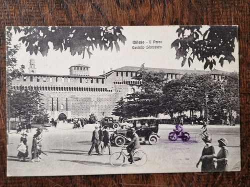 Cartolina milano parco - cartolina,