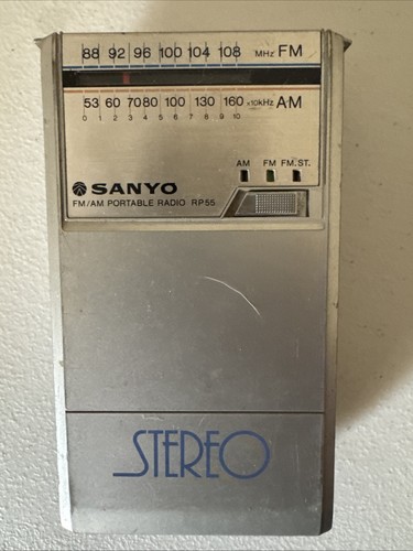 Sanyo radio portatile - sanyo,