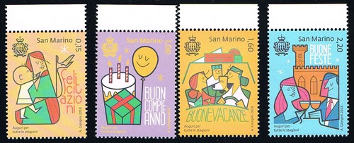 San marino francobolli - san,