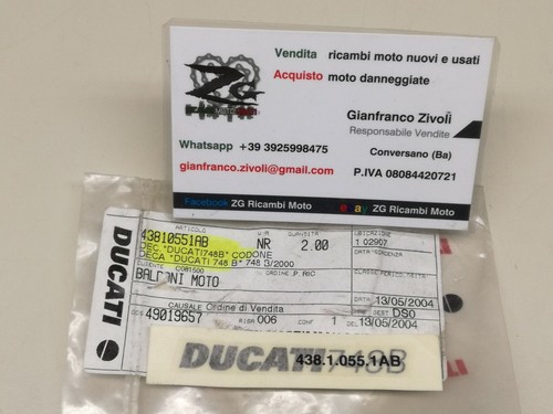 43810551ab ducati 748 - 43810551ab, b