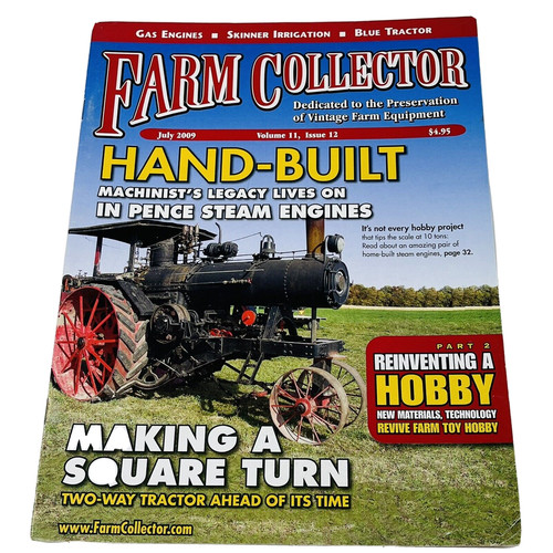 Farm collector magazine july - farm,