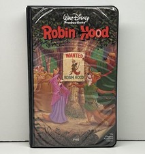 Robin Hood VHS Disney Video