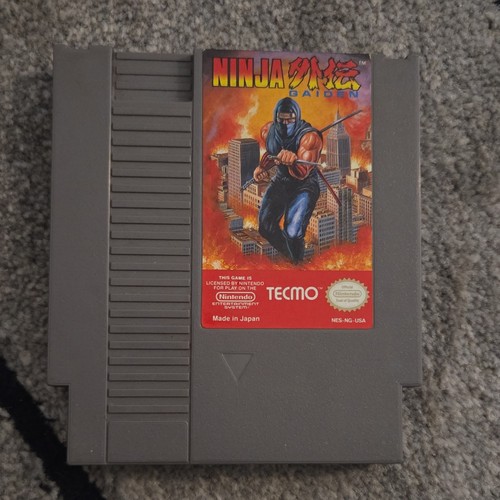 Tecmo ninja gaiden nintendo - ninja,