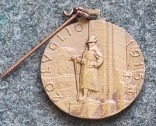 MEDAGLIA ALPINO REPUBBLICA ITALIANA ANA 26^ ADUNATA ALPINI CORTINA AMPEZZO ZECCA