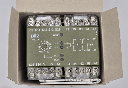 Pilz pnozv 24vdc ident no - pnozv, 30/24vdc