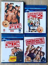American Pie 1-2-3-4 Saga Originale Completa 3 Blu ray - 1 DVD *Fuori Catalogo*