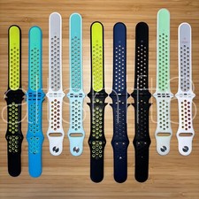  APPLE WATCH GENUINE NIKE SPORT BAND CINTURINO ORIGINALE FLUOROELASTOMERO