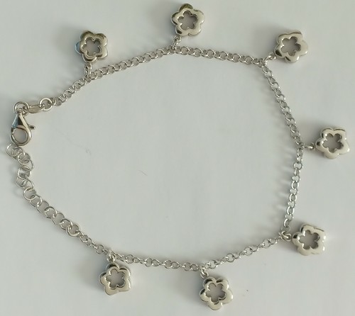 Braccialetto argento - in,