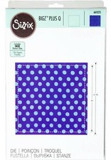 Sizzix Bigz Plus Q 6" quadrato finito #661023 vendita al dettaglio $45,99